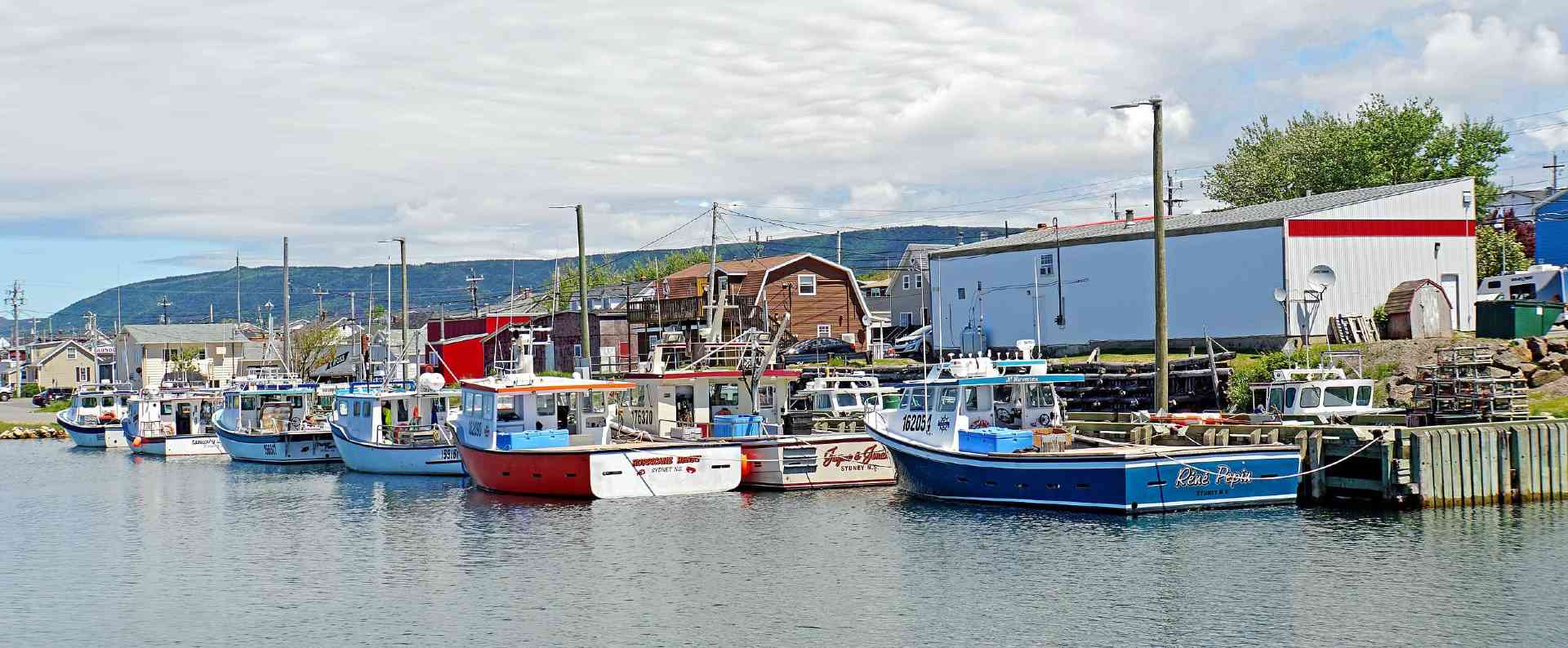 flotte de pêche chéticamp